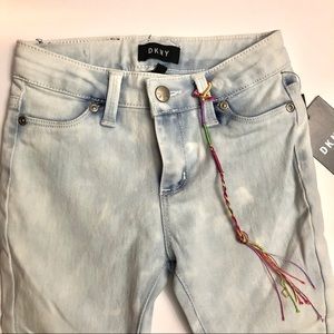 DKNY Girls Capri Length Skinny Jeans